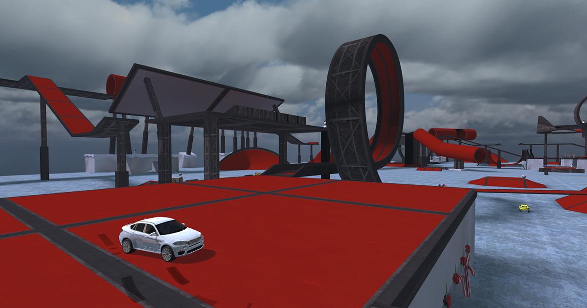 Crazy Car Stunts Сhristmas in Heaven